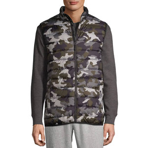 Gilet matelassé décontracté pour homme, léger, chaud, sans manches, veste d'extérieur, hiver, vêtement isolé personnalisé - Product Image 4