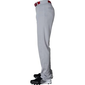 Pantalon de baseball gris pour homme, fermeture éclair, évacuation de l'humidité, séchage rapide, protection UV, respirant, 100 % polyester, coupe classique, été - Product Image 5