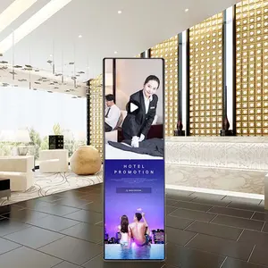 Tam renkli kapalı reklam Led lambalı Poster ekran pp2 P2 P2.5 Hd akıllı Led ayna Poster ekran