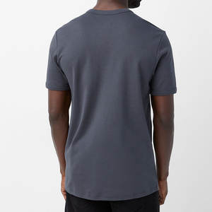 เสื้อยืดผ้าฝ้ายเนื้อมารูนแบบมาตรฐานและเมอริโนเสื้อแบบออแกนิกทรงหลวม - Product Image 4