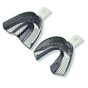 Bandejas de Impresión de Acero Inoxidable para Uso Quirúrgico Dental, Instrumento Manual para Dentistas con Diseño Perforado, Narham Enterprises - Product Image 6