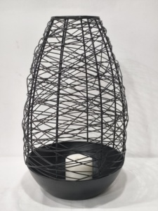 Luxury Wire Candle Holders for Premium Home Decor Highlighting elegant designs with gold <b>copper</b> or matte black finishes - Product Image 2