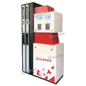 Ecotec penjualan terlaris empat nozel Dispenser bahan bakar untuk stasiun Gas
