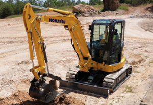 À VENDRE KOMATSU, PC55MR-5, mini-excavatrice de 5,5 tonnes à faible consommation de carburant, prête pour l'expédition - Product Image 6