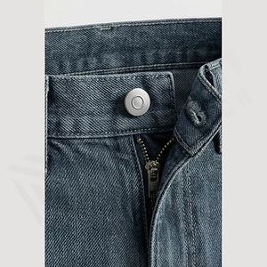 Pantalones Vaqueros Clásicos de Corte Recto para Hombre, Transpirables, de Primera Calidad, para Verano, Otoño e Invierno, Color Personalizado, a la Moda - Product Image 4