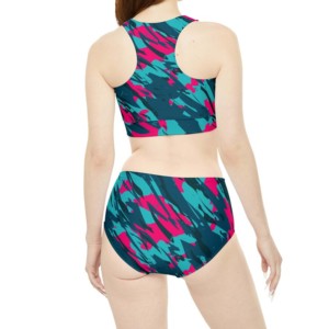 Ensemble de maillot de bain deux pièces sexy pour femme 2026 – Bikini triangle tendance pour la plage - Product Image 5