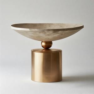 Crown Nest Regal Vajilla Tazón para servir en forma redonda personalizada para el hogar Hotel Boda Decoración para servir Tazón de uso - Product Image 6