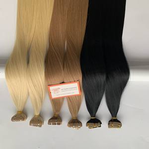 Extensiones de cabello Remy vietnamita alineado con cutícula virgen de calidad de lujo 12A cinta regular en el cabello - Product Image 2