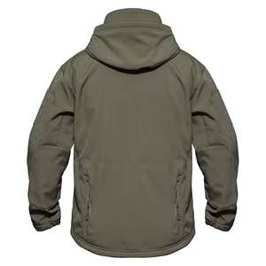 Nueva Chaqueta Softshell Personalizada de Moda para Hombre, Cortavientos, Impermeable, con Logotipo Personalizado, Chaqueta Softshell Cálida para Hombre - Product Image 2