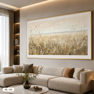 High Quality Floral Oil <b>Canvas</b> Wall Art Vietnam Edition HALO Brand Original Handmade Digital Printed Painting <b>Frame</b> F6-A6 Model - Product Image 4