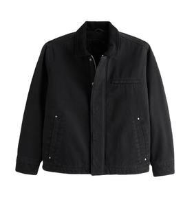 Vestes en toile écologique unisexe de style vintage conçues sur mesure Vêtements de travail rembourrés pour l'hiver avec fermeture à glissière avant Conception réversible - Product Image 5