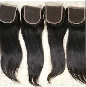 Extensions de cheveux Remy indiens en dentelle transparente avec fermeture en dentelle naturelle HD disponibles en tailles de 10 à 24 pouces - Product Image 5