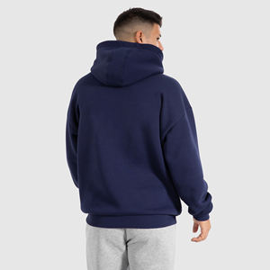 Sweats à capuche de style streetwear OEM de couleur unie pour hommes qualité supérieure style bonne qualité Sweats à capuche pour hommes - Product Image 2