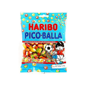 Wholesale Haribo Pico Balla Sour 160g 2.3g Saturated Fat Per 100g For Rich Creamy Mouthfeel Global Export Available - Product Image 1