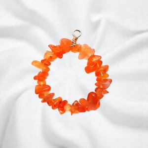 Vente en gros de pendentifs fins en vrac pendentif collier en argent sterling en forme de cornaline cristal de pierre précieuse lisse rugueuse guérison - Product Image 1