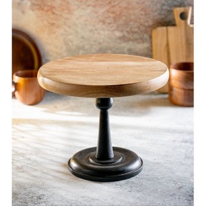 Venta completa Soportes de pastel de madera hechos a mano Soporte de pastel redondo de madera natural Soporte de pastel redondo elegante y elegante Herramientas - Product Image 6