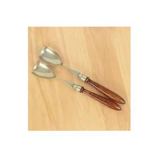 Royal <b>Knife</b> Traditional Long Handle Design Wooden and Blue Resin Handmade Western Style and Different Design Flatware Set - Product Image 1