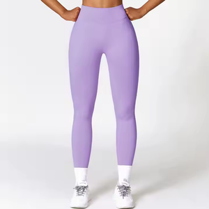 Leggings de Yoga Personalizados de Última Moda, Spandex/Nailon, Ropa Deportiva, Leggings de Yoga de Cintura Alta para Adultos - Product Image 5