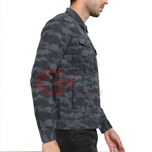 Chaqueta vaquera para hombre de ropa informal a la venta en línea, chaqueta vaquera ligera de alta calidad para uso masculino - Product Image 4