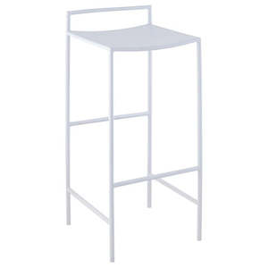 Modern Simple Household Bar <b>Chair</b> High Stool with Backrest for Front Desk or Middle <b>Island</b> Table Use Metal Stool For Bar Pubs - Product Image 1