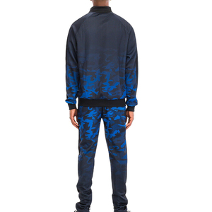 Haute qualité 2 pièces Zip up hommes équipe vêtements de sport vêtements de football Football survêtement Football échauffement entraînement survêtement - Product Image 5