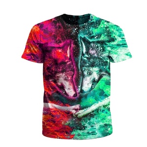 T-shirt professionnel de sublimation léger t-shirt blanc pas cher t-shirt personnaliser design haut à la mode hommes grande taille t-shirt - Product Image 6