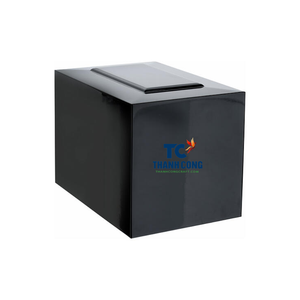 URNA LACQUER DE MADERA de alta calidad para cenizas humanas Caja de cremación hecha a mano de Vietnam Suministros funerarios OEM al por mayor - Product Image 1