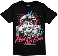 T-shirt graphique streetwear hip-hop style urbain pour homme, couleur assortie à la sneaker, Real Lover, 100% coton peigné vintage personnalisé
