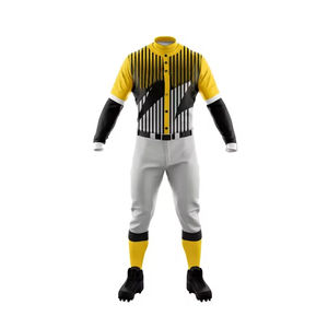 ZOHAN CREATIONS-Conjunto de uniformes de béisbol personalizados de la mejor calidad, logotipo impreso, OEM, precio razonable al por mayor, fabricante - Product Image 3