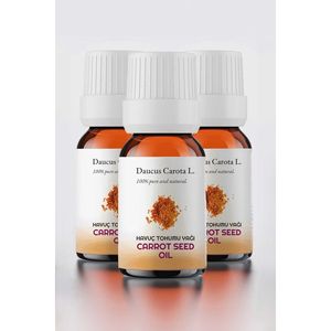 ครีมนวดผมน้ำมันเมล็ดแครอทธรรมชาติ 3 ขวด ขวดแก้ว 30 มล. TR - Product Image 3