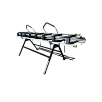 Machine de pliage manuelle pour tôles en acier coloré et aluminium, pour la fabrication de profilés de gouttières, de capuchons de toit et de soufflets