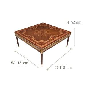 ชุดโต๊ะไม้ฝังอัญมณีสุดคลาสสิก - Product Image 5