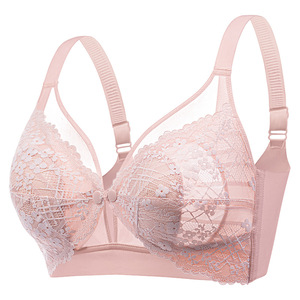 Soutien-gorge d'allaitement ultra-fin pour femmes enceintes, dentelle, ouverture au mamelon, sous-vêtements d'allaitement pour femmes enceintes, vente en gros - Product Image 1