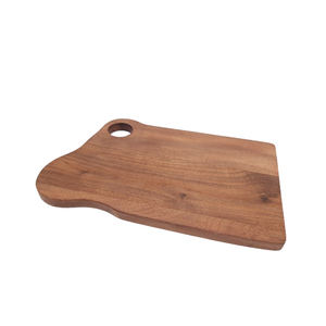 Planche à découper rectangulaire en bois couleur marron planche à découper viande et légumes pour dessus de table et accessoires de cuisine faits à la main - Product Image 3