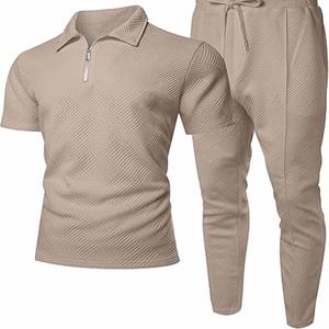 Survêtement 2 pièces adulte de haute qualité hommes et femmes décontracté hiver survêtement à capuche ensemble court téléchargé par robe de sport - Product Image 4