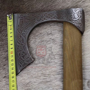 Handmade Industrial Grade Viking Tomahawk <b>Axe</b> Head Natural Wood Handle Custom Carbon Steel Outdoor <b>Camping</b> Hunting Survival - Product Image 4