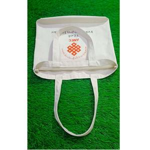 ถุงผ้าแคนวาสแบบพับได้สำหรับงานปาร์ตี้โลโก้ออกแบบได้ตามต้องการ - Product Image 3