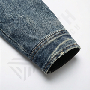 Chaqueta Vaquera de Alta Calidad para Hombre, Estilo Casual Urbano, Fabricada Profesionalmente a Precios Competitivos, Ropa Exterior - Product Image 6