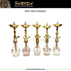 Narguile de latón personalizado de lujo al por mayor Shisha egipcia superior para fumar narguile con técnica Laccquer - Product Image 4