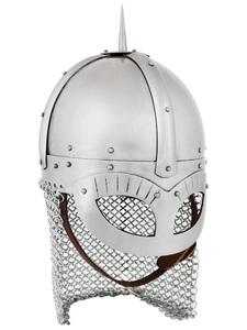 Casque Viking Fait Main en Métal, Coiffe de Style Nordique Classique pour Collection, Décoration de Musée, Spectacles Théâtraux, Vente en Gros - Product Image 1