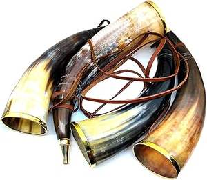 Cornes soufflantes de style viking pour et clubs à thème de klaxon d'enfant et décoration de la maison bon son au prix le plus bas de HF CRAFTS - Product Image 4