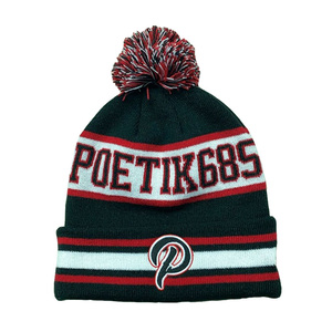 Gorro de Punto de Lana Merino Suave y Cálido de Invierno de Alta Calidad Personalizado 2026, Gorro de Punto Grueso con Etiqueta de Cuero, Gorro Unisex - Product Image 4