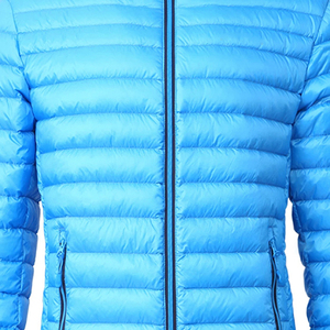 Veste matelassée en toile d'hiver tendance pour hommes, best-seller, logo personnalisé, veste de sport matelassée ODM avec col montant pour adultes - Product Image 6