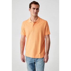 GRIMELANGE ZEKE T-shirt à manches courtes boutonné à col polo pour homme, coupe décontractée - Product Image 3