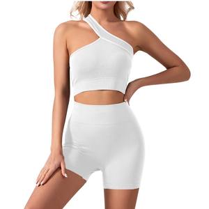 Fabricants de vêtements de sport personnalisés, vêtements de sport en spandex, vêtements de sport athlétiques pour femmes, vêtements de yoga, ensembles de vêtements de sport 2 pièces - Product Image 4