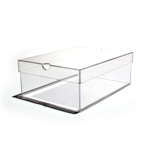 Clear Rectangle <b>PET</b> Plastic Stackable <b>Containers</b> Lid Eco-Friendly <b>Food</b> <b>Storage</b> Box Custom Design Logo Vietnam Origin OPEN Mold - Product Image 2