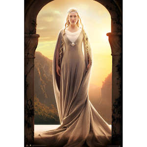 Cate Blanchett's Galadriel <b>Poster</b> From the Hobbit Durable Paper for Wall Decor - Product Image 1