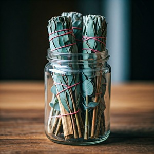 Venta al por mayor Lujoso incienso de madera de agar de eucalipto para difuminar en primavera Limpieza curativa de otoño Empaquetado - Product Image 1