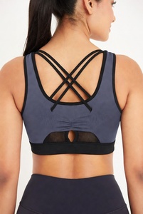 เสื้อชั้นในกีฬาโยคะแบบยืดได้สำหรับผู้หญิง เหมาะสำหรับการออกกำลังกาย ฟิตเนส วิ่ง และการออกกำลังกายในยิม ให้ความสบาย - Product Image 6