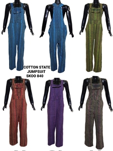 Nouvelle combinaison d'État en coton à la mode-Tenue une pièce respirante Nouvelle tenue décontractée durable à la mode pour l'été - Product Image 2